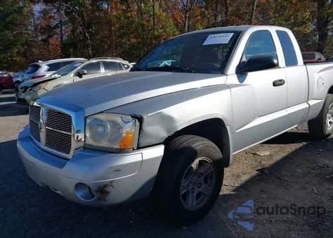2006 Dodge Dakota Slt from USA, damaged, VIN 1D7HE42N06S640877
